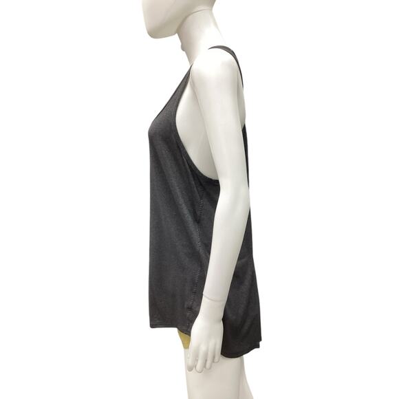Lululemon Women’s Tank Top Size 10 Active Wear Lightweight Dark Gray - Picture 2 of 3